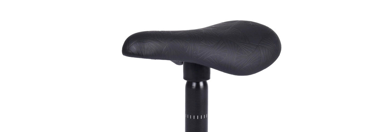 DMR Sect Combo Dirt Jump Seat Saddle With 27.2mm Seatpost In Black