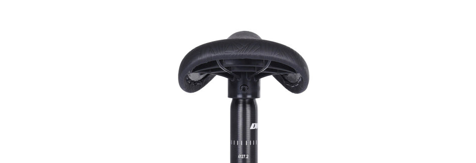 DMR Sect Combo Dirt Jump Seat Saddle With 27.2mm Seatpost In Black