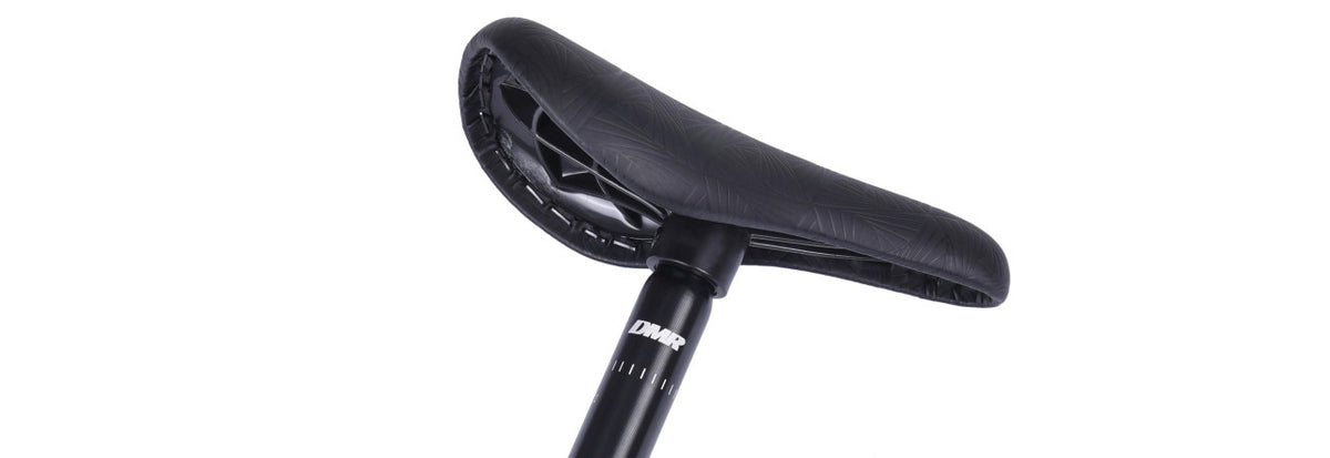 DMR Sect Combo Dirt Jump Seat Saddle With 27.2mm Seatpost In Black