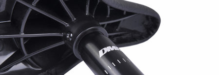 DMR Sect Combo Dirt Jump Seat Saddle With 27.2mm Seatpost In Black