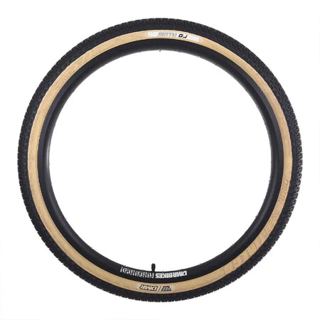 DMR Moto DJ jump dirt track tyre in Skinwall 26 x 2.2 view from above