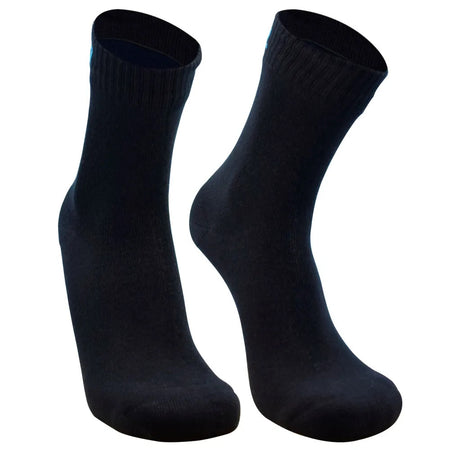 Dexshell Ultra Thin Crew Waterproof Cycling Socks In Black