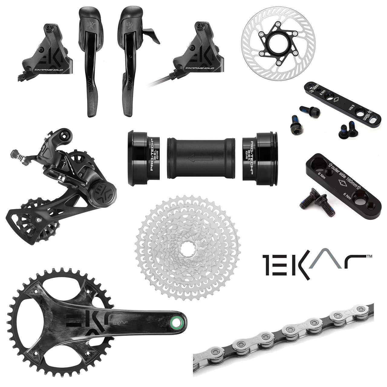 Campagnolo Ekar 13 Speed Complete Gravel/Road Groupset
