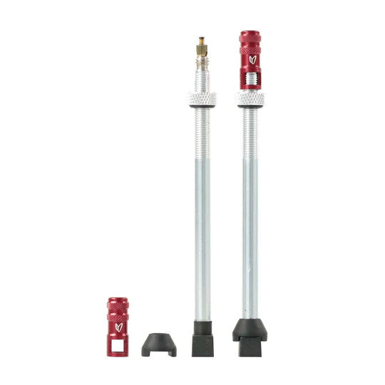 Effetto Caffelatex Tubeless Valve Pair Black or Silver All Sizes