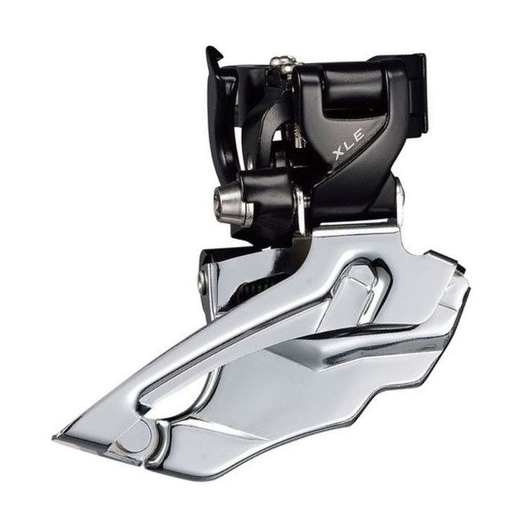 Microshift FD-M612B XLE 10 Speed Double MTB Front Mech Band Clamp 34.9 ( (31.8 adapter) Shimano Compatible