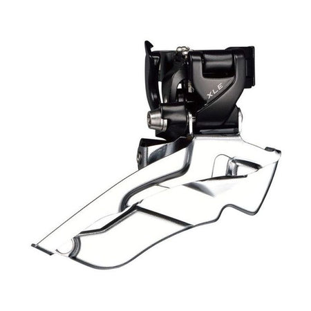 Microshift FD-M613-B XLE 10 Speed Triple MTB Front Mech Band Clamp 34.9 (31.8 adapter) Shimano Compatible