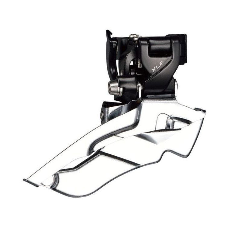 Microshift FD-M613-B XLE 10 Speed Triple MTB Front Mech Band Clamp 34.9 (31.8 adapter) Shimano Compatible