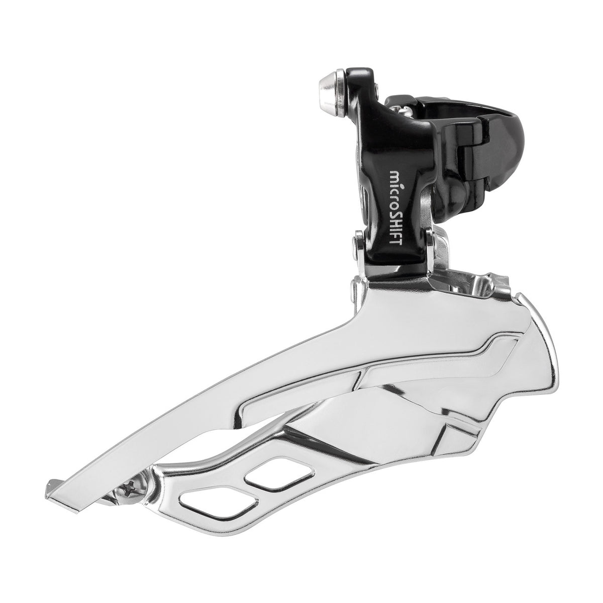 Microshift FD-R730F 10 Speed Triple Down Pull Road Front Mech Braze On Top Gear Tooth 50T Shimano Compatible