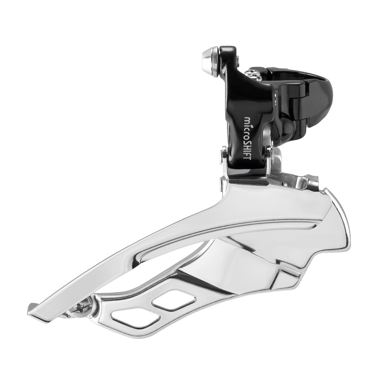 Microshift FD-R732F 10 Speed Triple Down Pull Road Front Mech Braze On Top Gear Tooth 52T Shimano Compatible