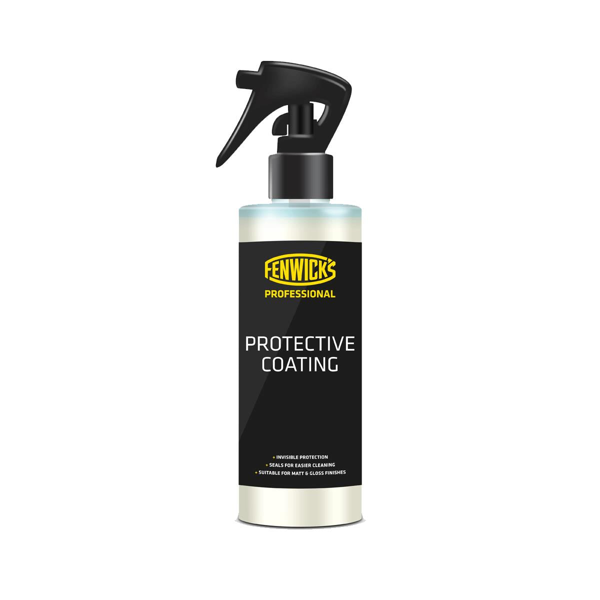 Fenwick's protective coating spray in a 250ml bottle with trigger for easy application and invisible protection.