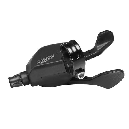 Microshift ADVENT Xpress 9 speed right hand shifter with ergonomic design for reliable shifting.