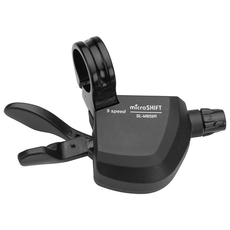 Microshift SL-M859-R 9 speed MTB shifter Shimano compatible with ergonomic design for easy gear shifting.