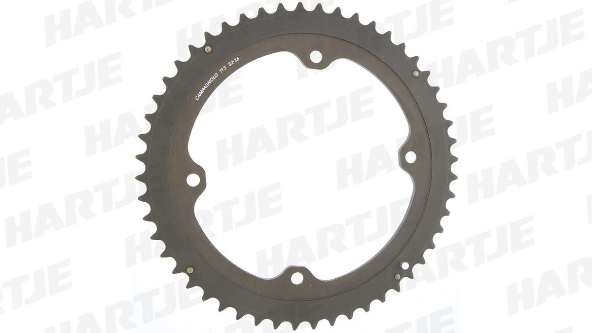 Campagnolo FC-H11052 H11 11 Speed 4-Arm Chainring 145mm BCD 52T in Black