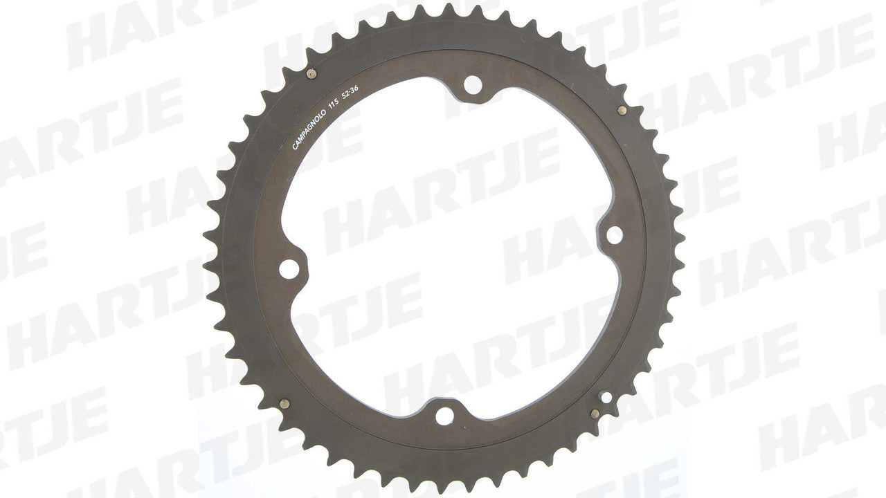 Campagnolo FC-H11052 H11 11 Speed 4-Arm Chainring 145mm BCD 52T in Black