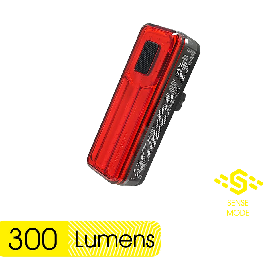 Moon Helix Sense 300 Lumen Rear Bicycle Light