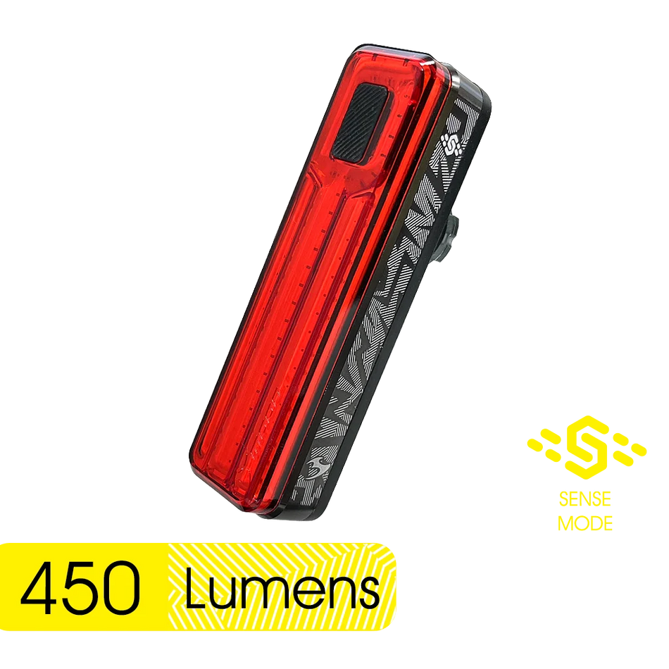 Moon Helix Sense 450 Lumen Rear Bicycle Light