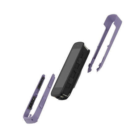 Hammerhead Karoo interchangeable color shells in Ascent Purple and Standard Black for customization.