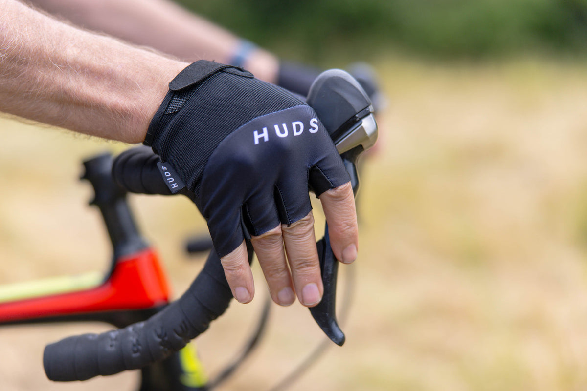 HUDS Fingerless Cycling Mitts Road, Gravel and MTB