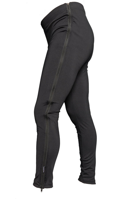 HUDS Full Length Zip Up Unisex Warm Up Cycling Tights CX / MTB / ROAD