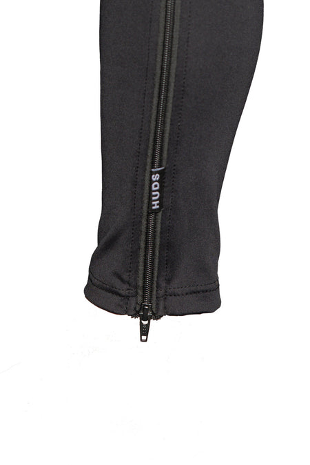 HUDS Full Length Zip Up Unisex Warm Up Cycling Tights CX / MTB / ROAD
