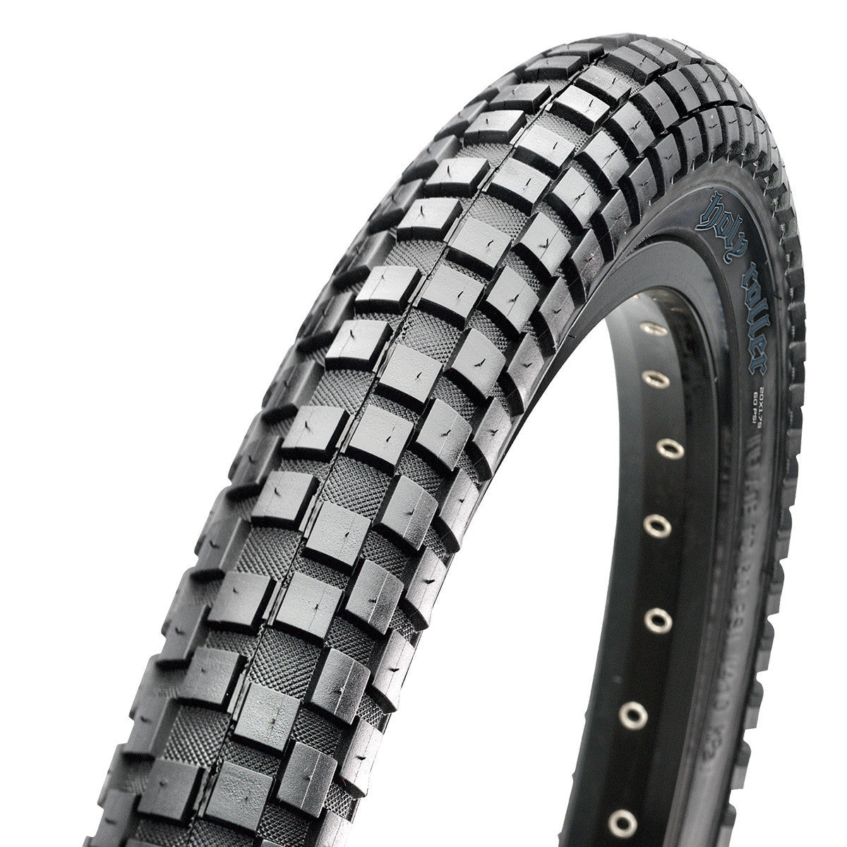 Maxxis Holy Roller BMX 60 TPI Wired Single Compound Bicycle Tyre 20 x 2.20
