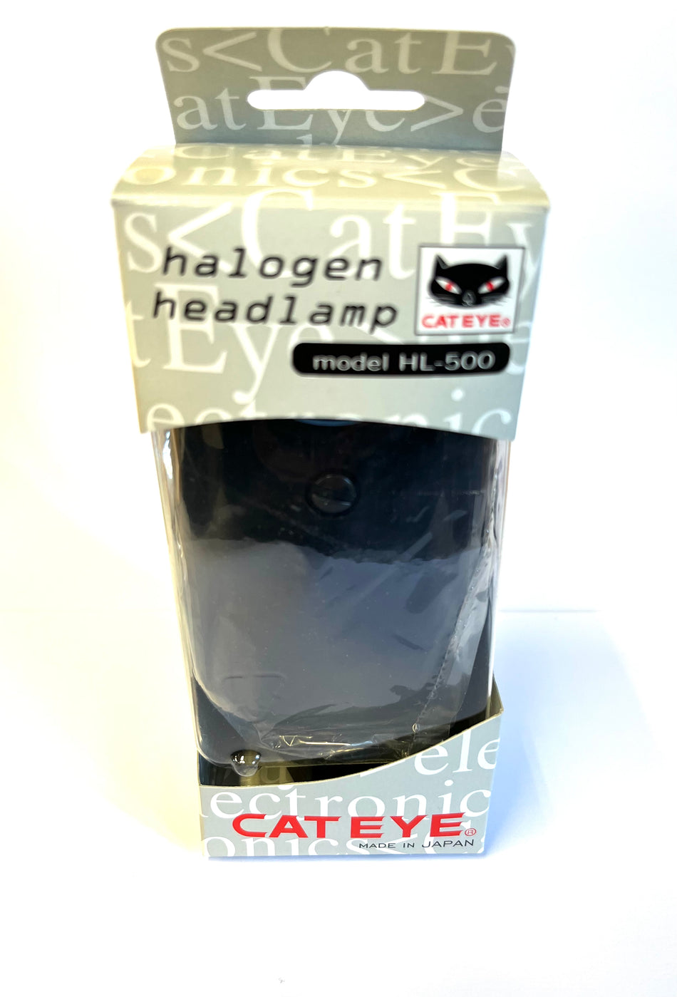 Cateye Retro HL-500 Halogen Front Light Bicycle Headlamp 90's New Boxed