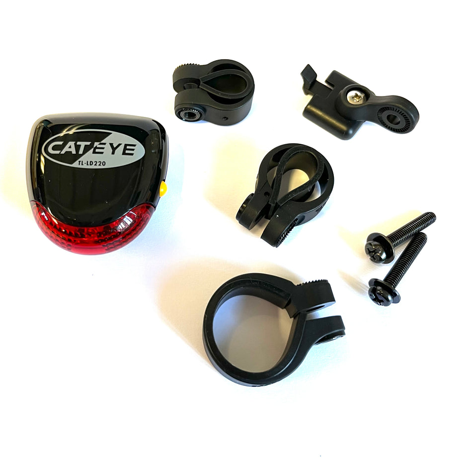 Cateye Retro TL-LD220 Rear Dual Mode Tail Light 90's New Boxed