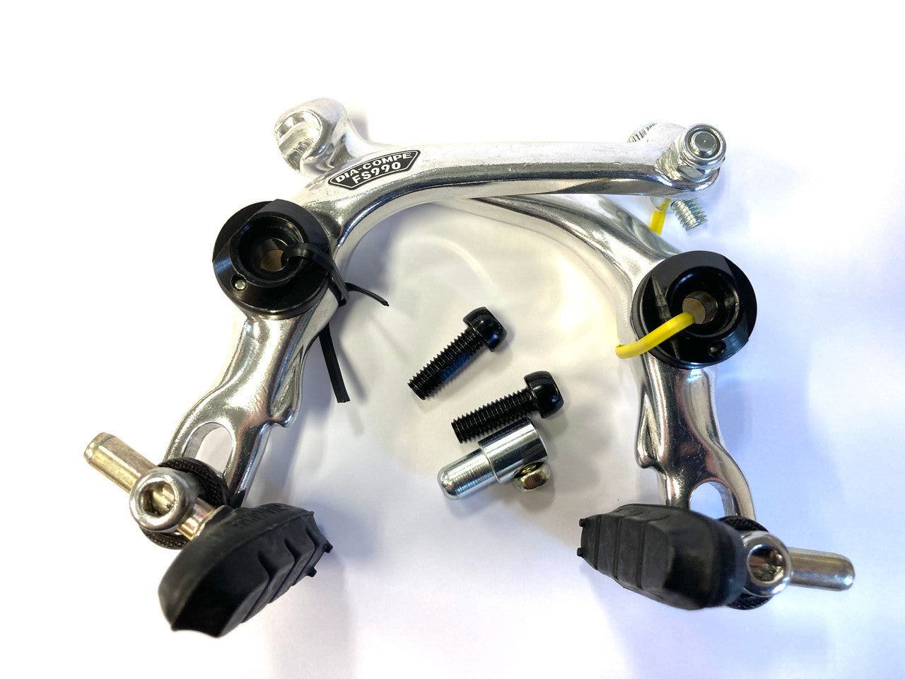 新品 ホワイト DIA COMPE AD990 FS990 前後ブレーキ bmx Dia Compe AD