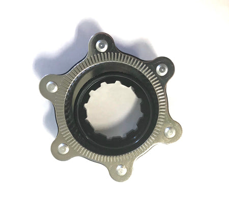 Lockring With Adapter For 6 Bolt Disc Hub In Black