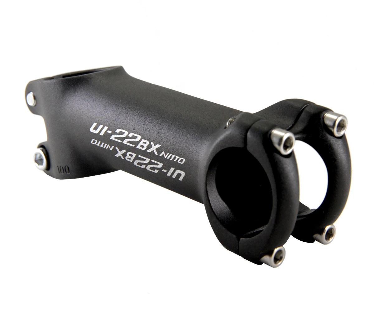 Nitto UI-22BX A-Head Stem | 31.8mm Clamp | Black