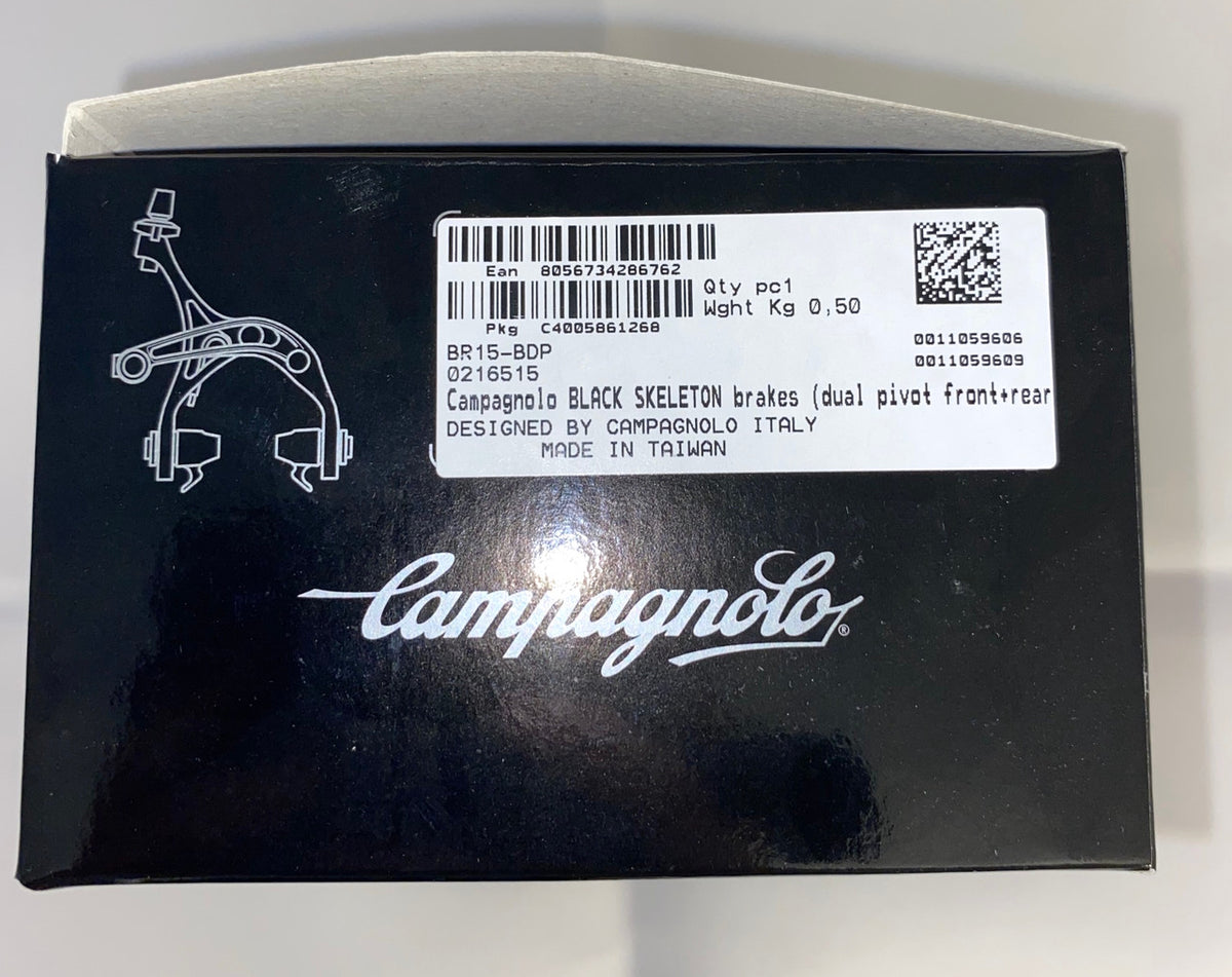 Campagnolo BR15-BDP Non-Series Dual Pivot Skeleton Brakeset Front And Rear In Black