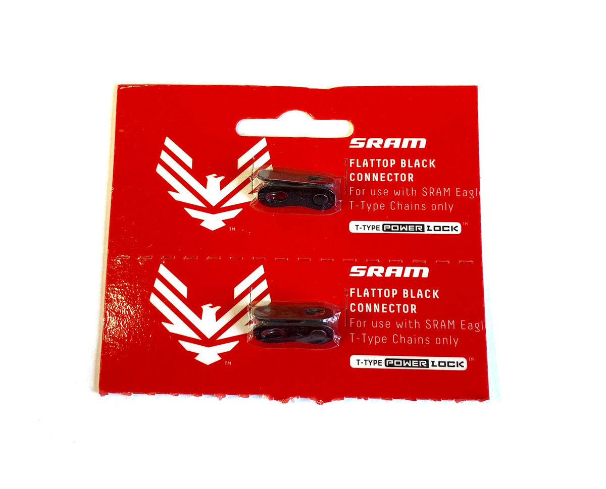 Sram Eagle 12 Speed T-Type Flat Top Powerlock Chain Connector Links In Black Pack of 2 / For 2 x Chains