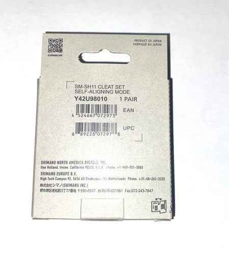 Shimano SM-SH11 Road 6 Degree SPD-SL Off-Bike Friendly Cleats