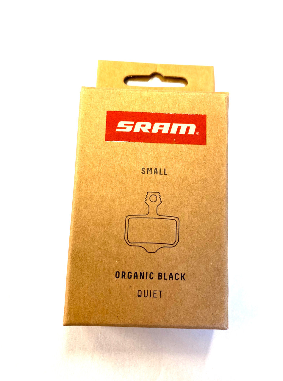 SRAM Small Organic/Steel (Quiet) 2 Piece Road/Elixir/DB/Level B1 (2020+) - OE Road / MTB /CX Disc Brake Pads 00.5318.024.001