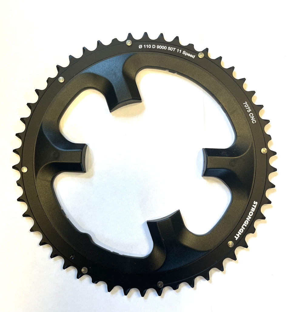 Stronglight Dura Ace 9000 11 Speed 110 BCD 4-Arm Shimano Compatible Chainring