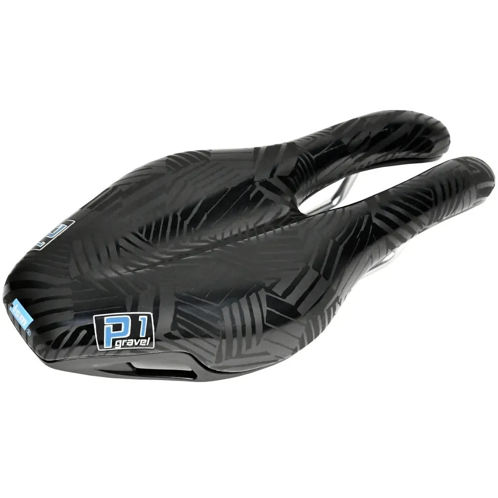 ISM P1 Gravel Gel Bicycle Saddle - Length 255mm Width 120mm