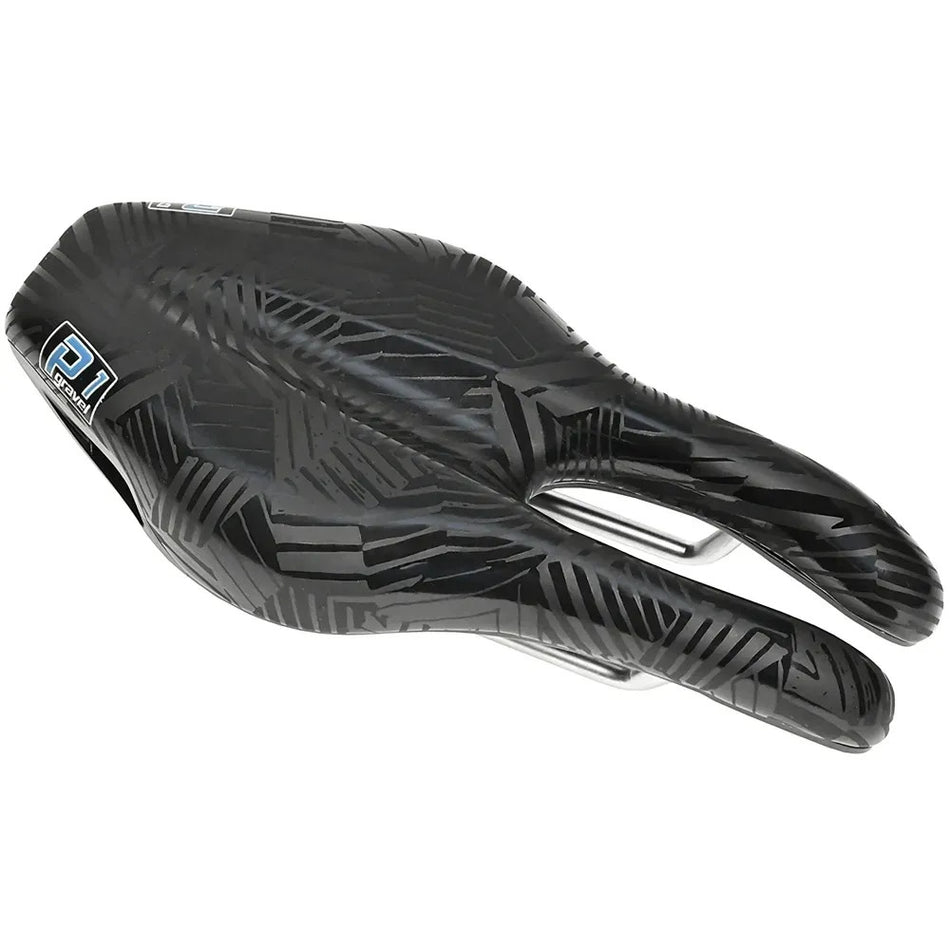ISM P1 Gravel Gel Bicycle Saddle - Length 255mm Width 120mm