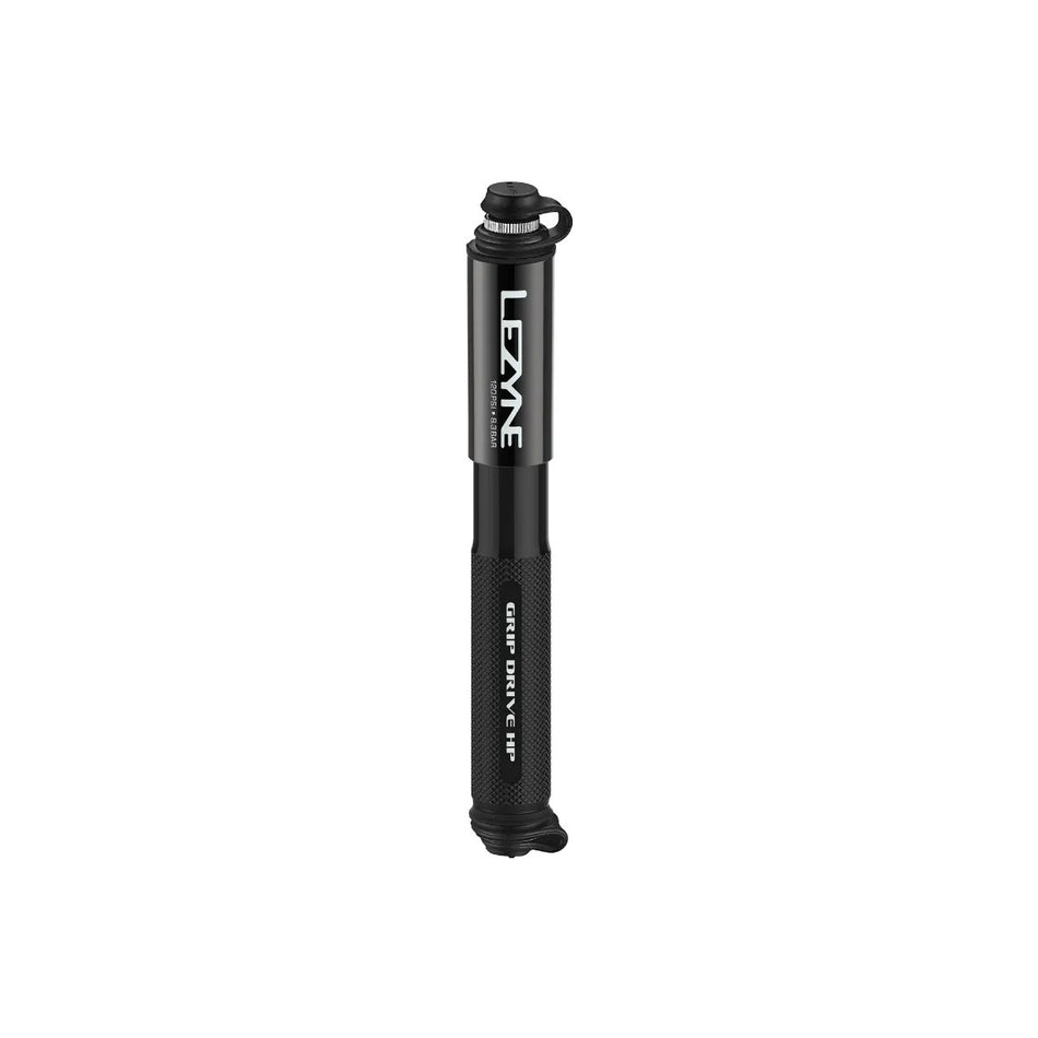 Lezyne Grip Drive High Pressure Dual Valve Hand Pump In Black