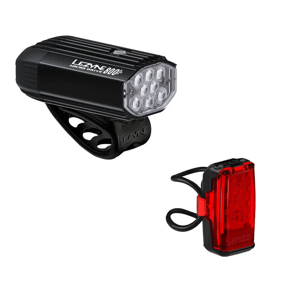 Lezyne Micro Drive 800+ / KTV+ Drive Light Set