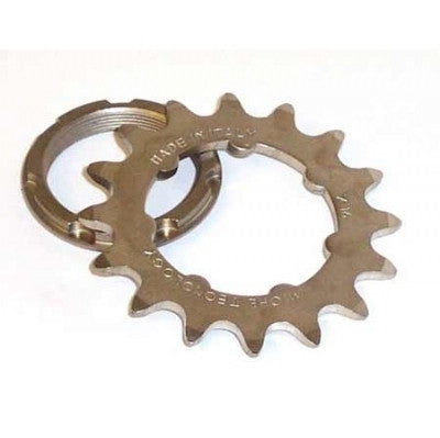 Miche Fixed Track Sprocket Various Sizes/Ratios In Silver