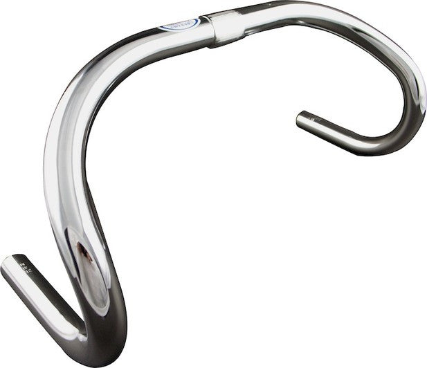 Nitto B123 Steel Track Handlebars | 25.4mm Clamp | Silver