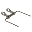 Nitto F-019 Handle Bar Mount | 31.8mm Clamp | Silver