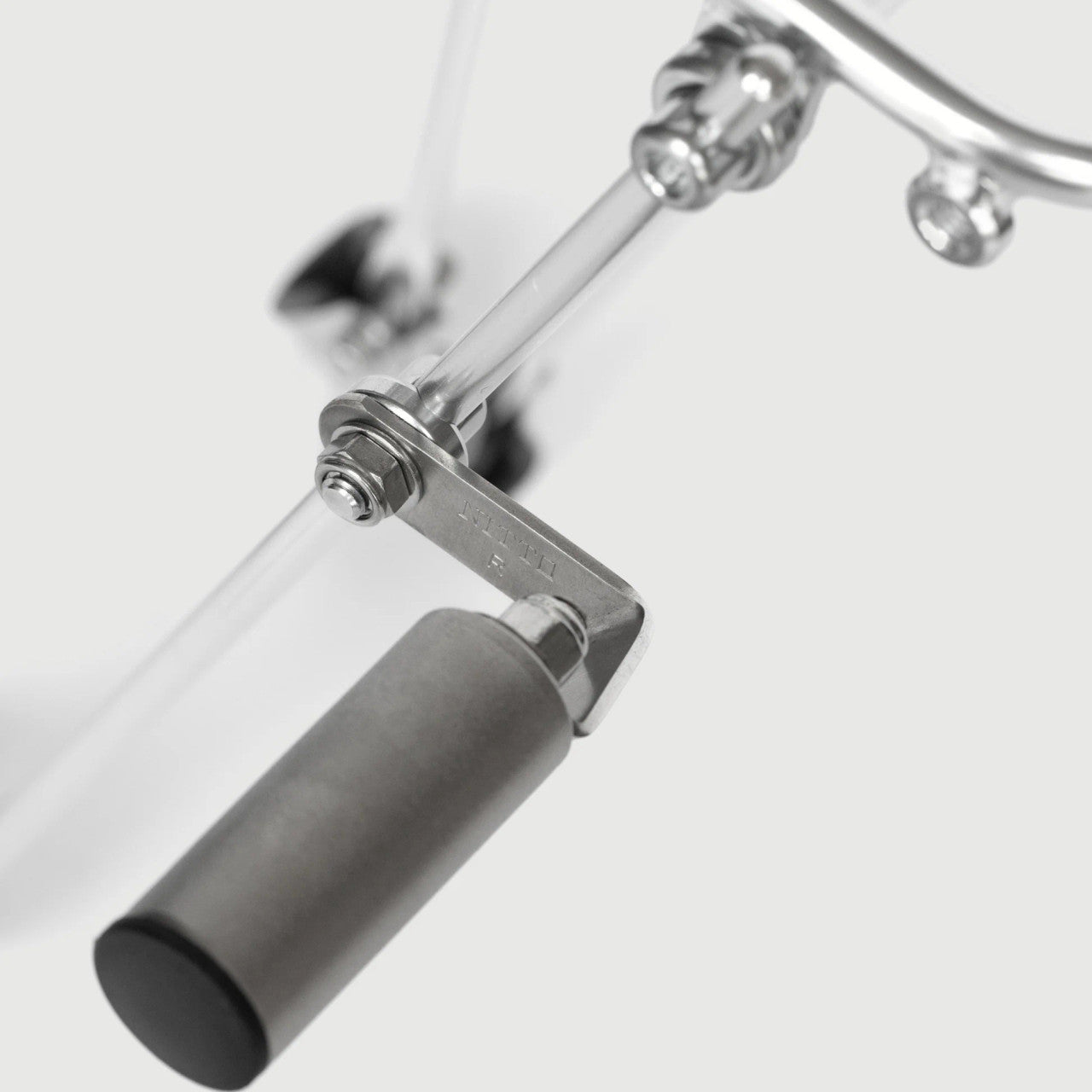 Nitto Lamp Holder 3 For Nitto Racks | M6 Bolt | Silver