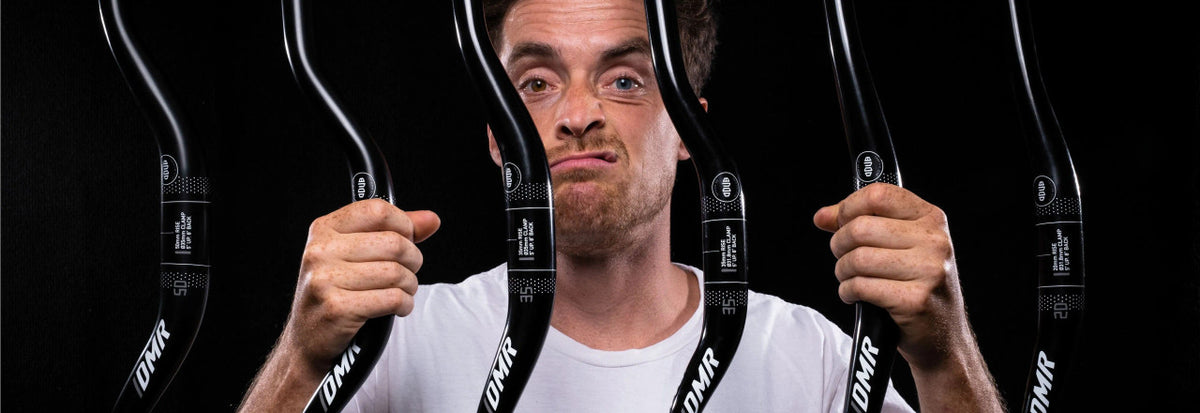 DMR ODUB Olly Wilkins 35mm Clamp 7075 Heat Treated 780mm Wide Handlebars In Black - UK Shipping Only RRP £80