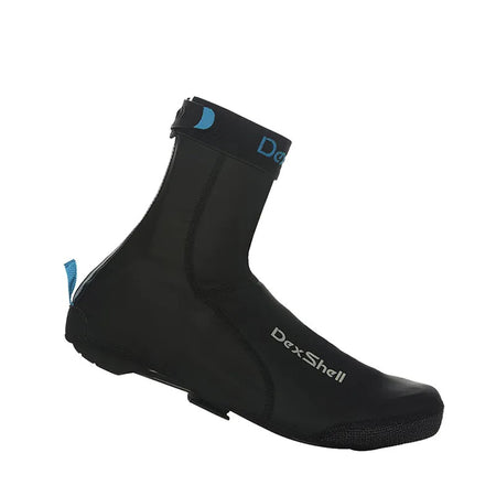 DexShell Lightweight Fleece Windproof Cycling Overshoes In Black