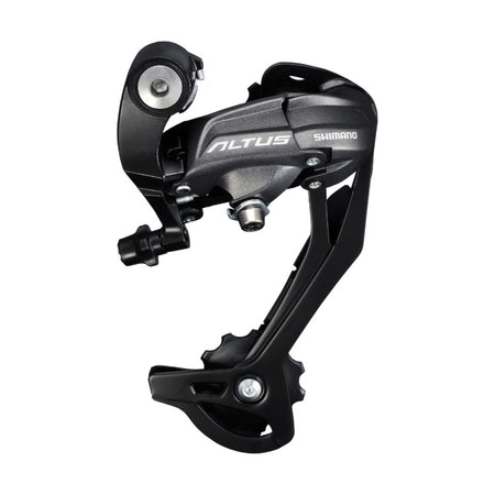Shimano Atlus RD-M370 9 Speed Rear Derailleur SGS Long Cage In Black