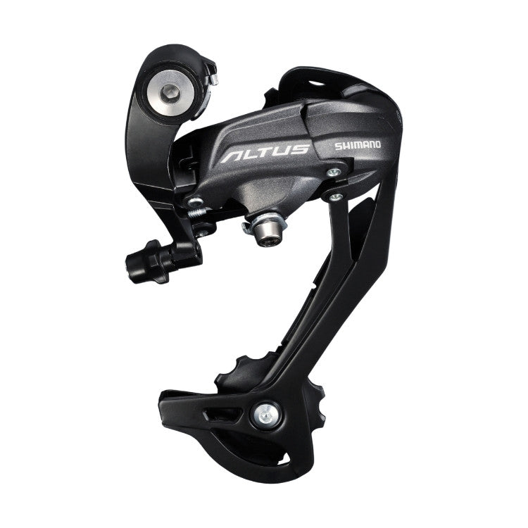 Shimano Atlus RD-M370 9 Speed Rear Derailleur SGS Long Cage In Black