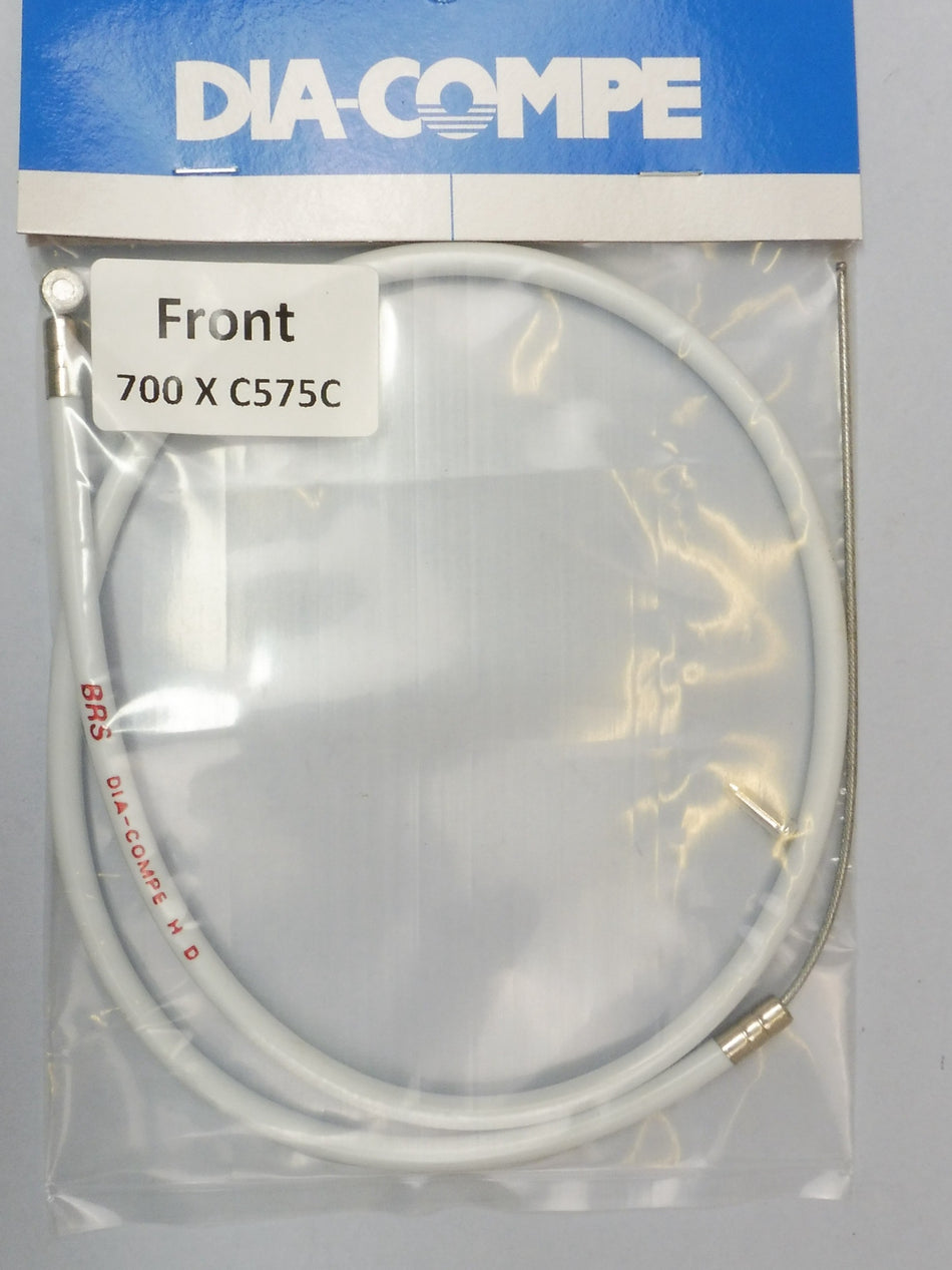 Dia-Compe BRS MTB BMX Brake Cables In White