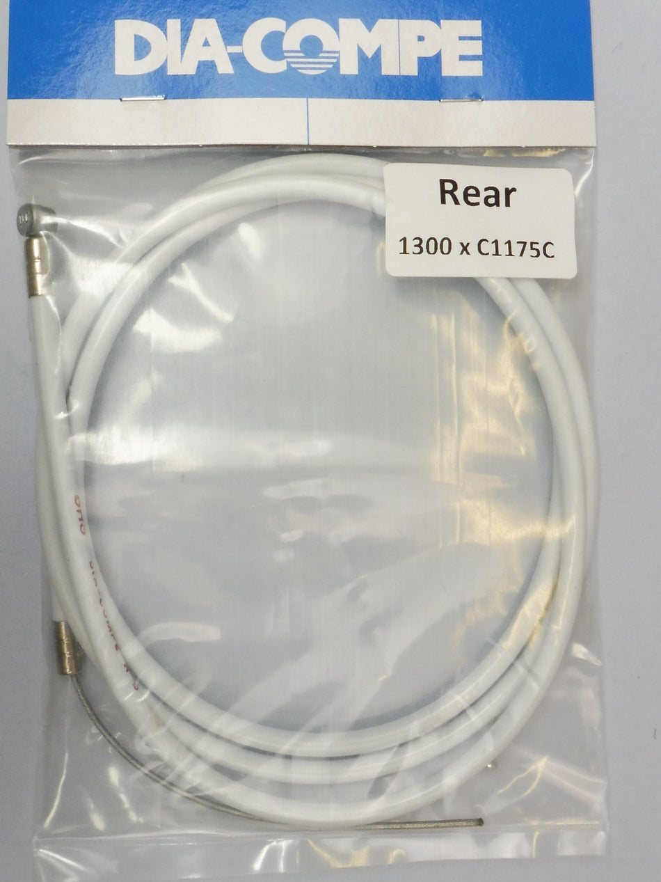 Dia-Compe BRS MTB BMX Brake Cables In White