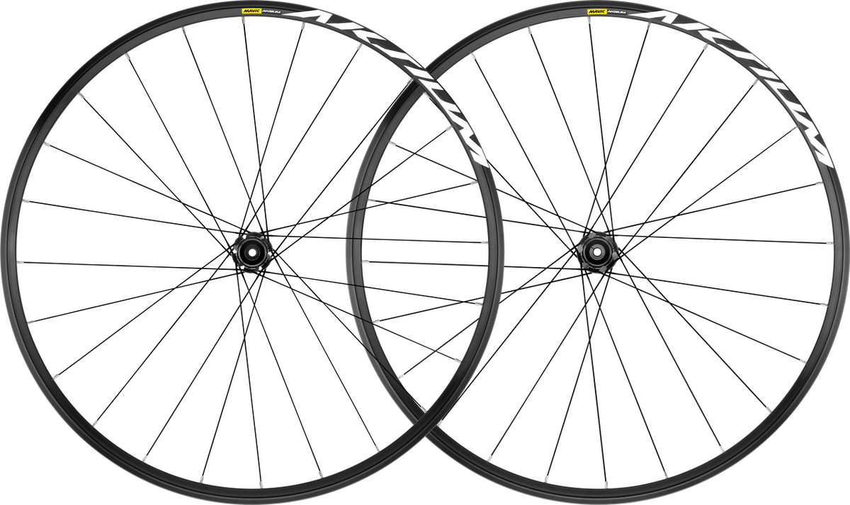 Mavic Aksium Disc Brake CL Thru Axle Road Wheelset